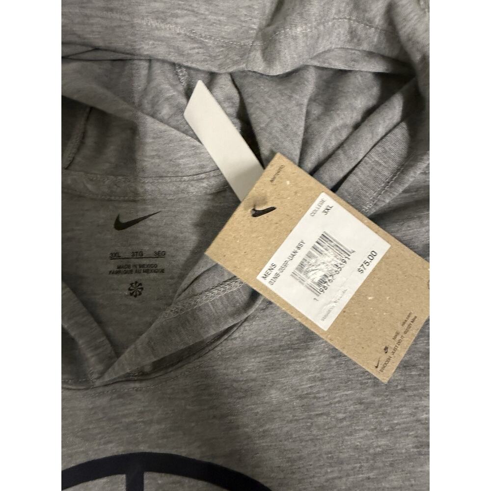 NWT Men’s Nike ARIZONA WILDCATS BASKETBALL Hoodie Tshirt 3XL XXXL Grey - Picture 3 of 11